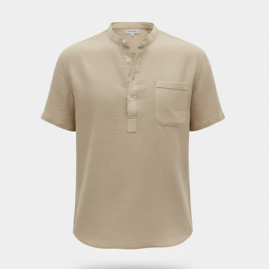 LINEN SHIRT (SHORTSLEEVE)