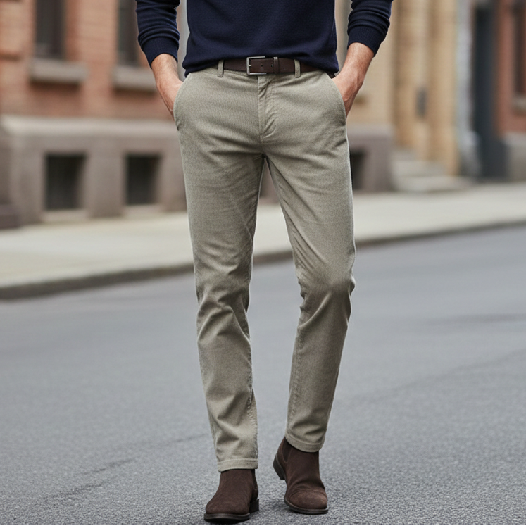 CORDUROY CASUAL PANTS