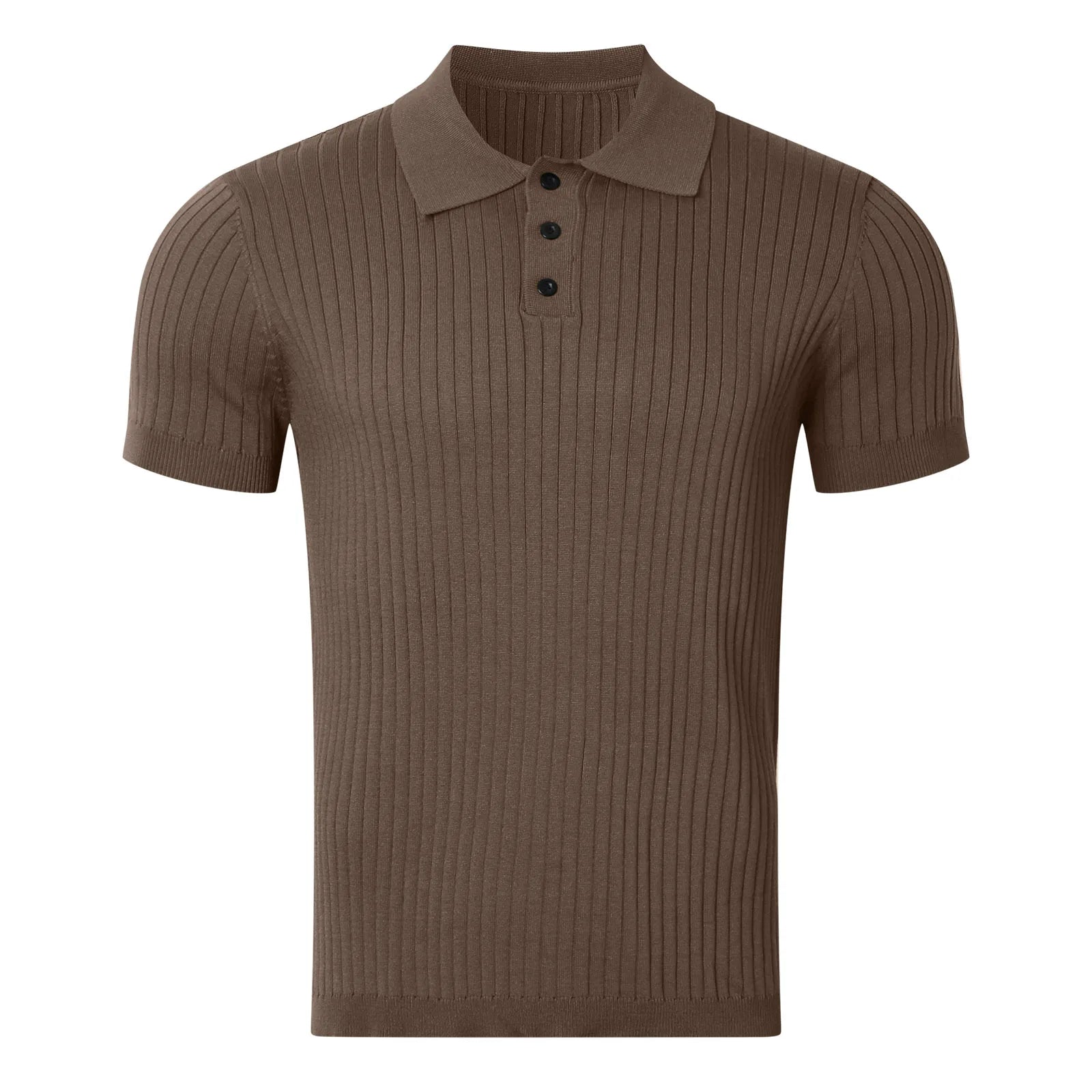 PREMIUM KNIT POLO SHIRT WITH COLLAR