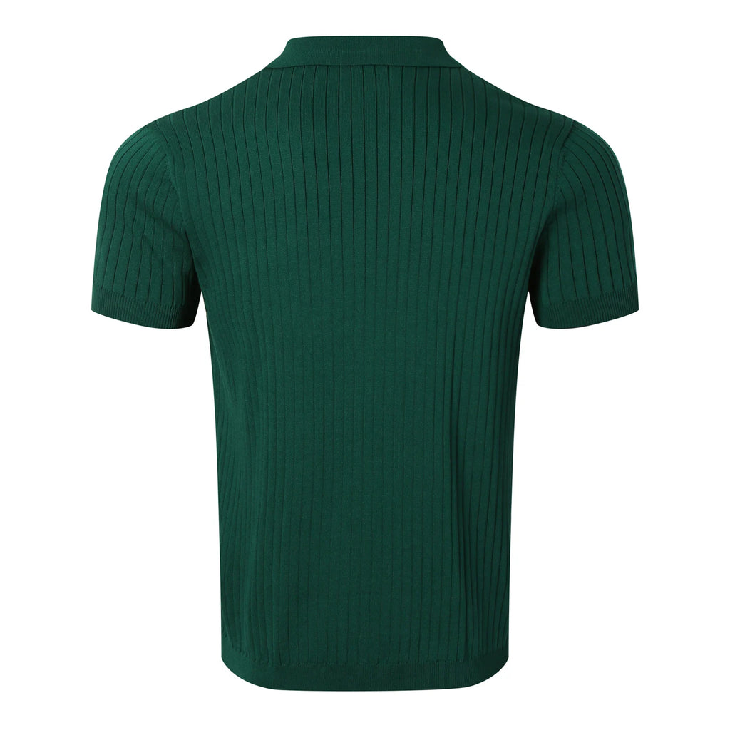 PREMIUM KNIT POLO SHIRT WITH COLLAR