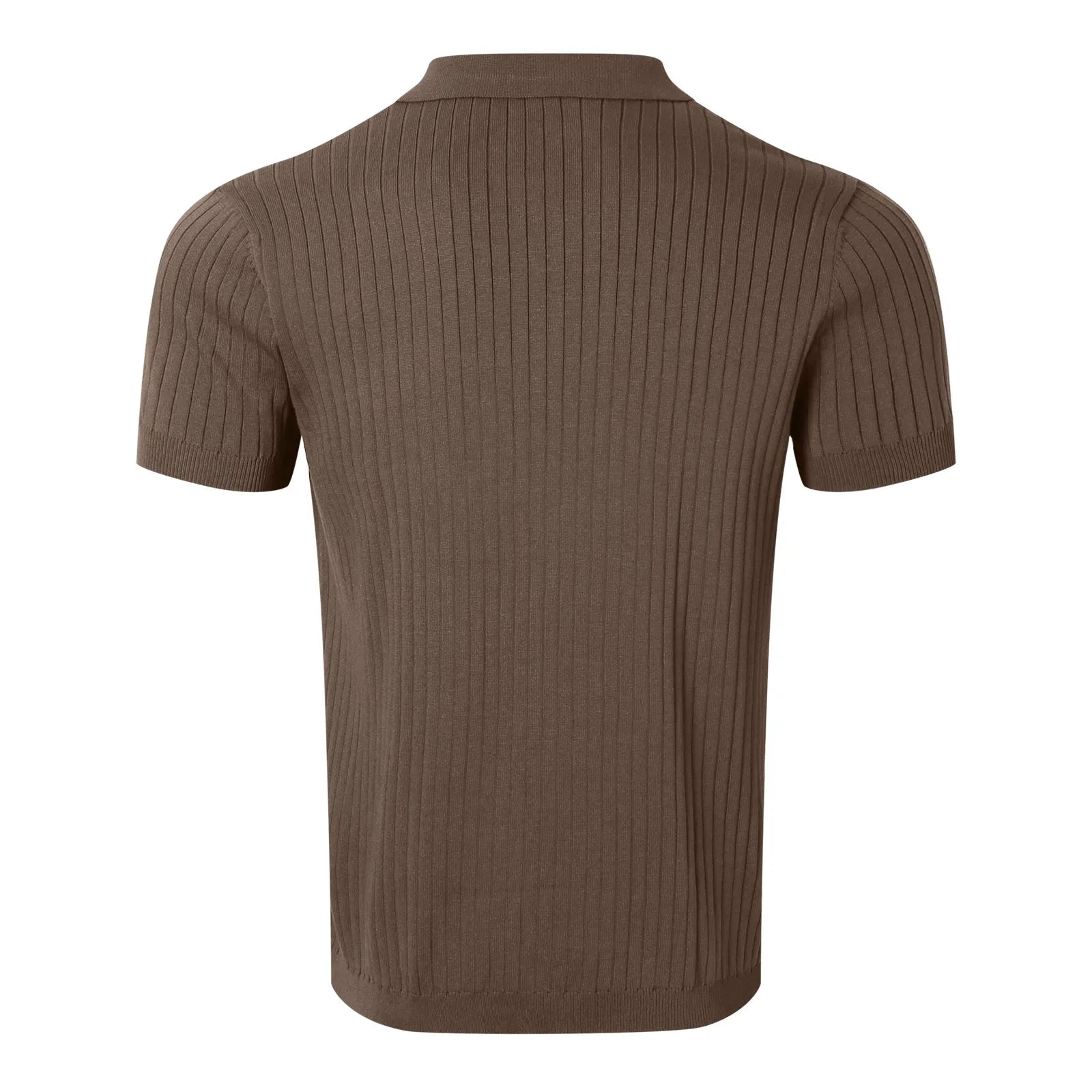 PREMIUM KNIT POLO SHIRT WITH COLLAR