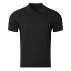 PREMIUM KNIT POLO SHIRT WITH COLLAR
