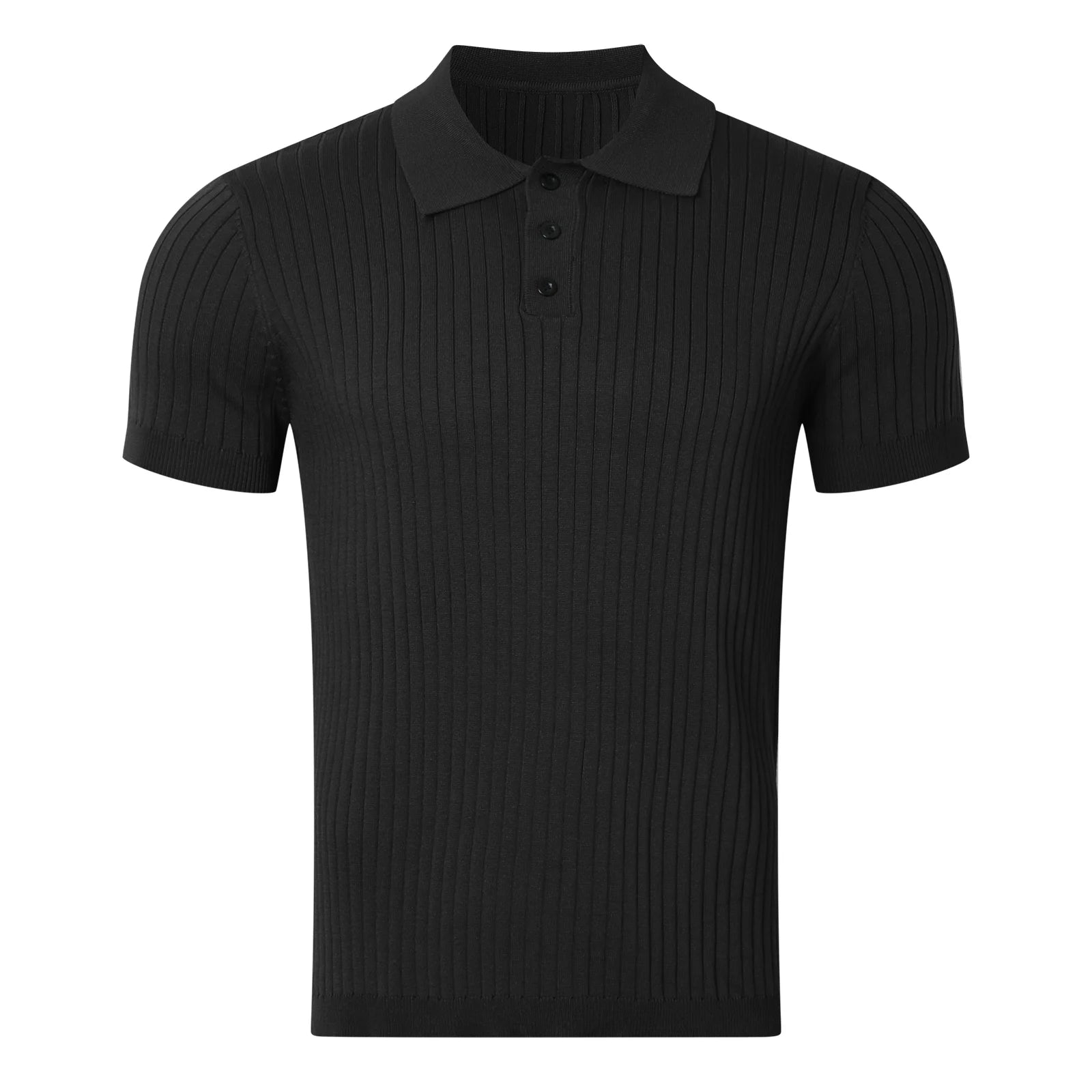 PREMIUM KNIT POLO SHIRT WITH COLLAR